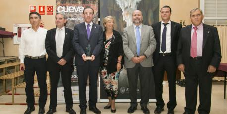 Día 3.<br>Entrega del Premio Alfonso XII a la Gruta de las Maravillas-Ayuntamiento de Aracena<br>Foto: Rafael Pagés
