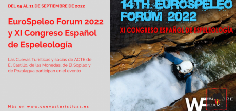 EuroSpeleo Forum 2022 y XI Congreso Español de Espeleología con la participación de miembros de ACTE
