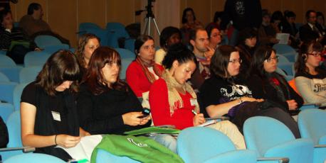 Estudiantes de Turismo asistentes al Congreso.