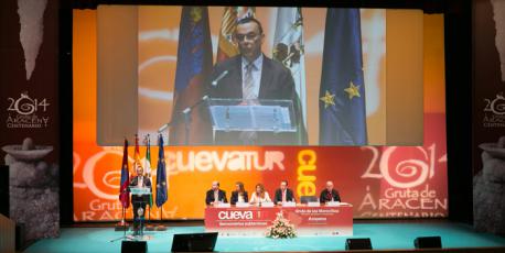 Día 2.<br>Acto de Inauguración. Manuel Guerra, Alcalde de Aracena.<br>Foto: Carlos Martínez