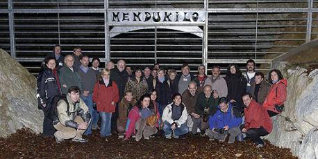 Visita a la Cueva de Mendukilo