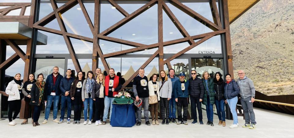 Participantes en el homenaje a José Ángel Solanilla