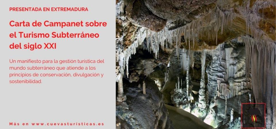 Las Cuevas Turísticas de Campanet presentan la Carta Sobre el Turismo Subterráneo del Siglo XXI