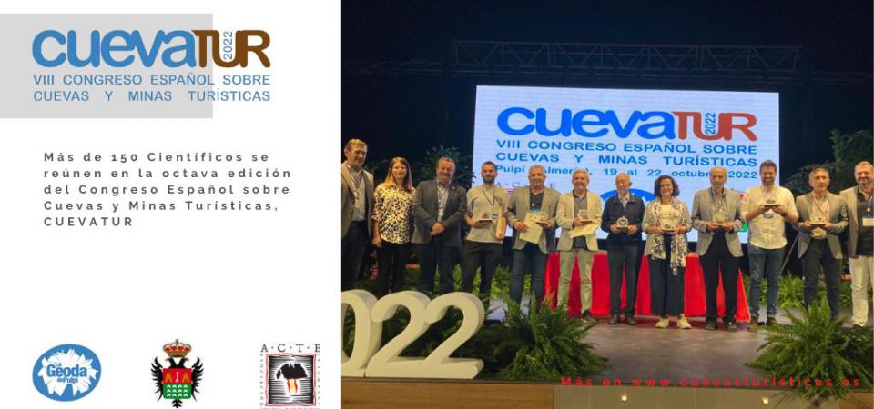 Más de 150 Científicos se reúnen en la octava edición del Congreso Español sobre Cuevas y Minas Turísticas, CUEVATUR