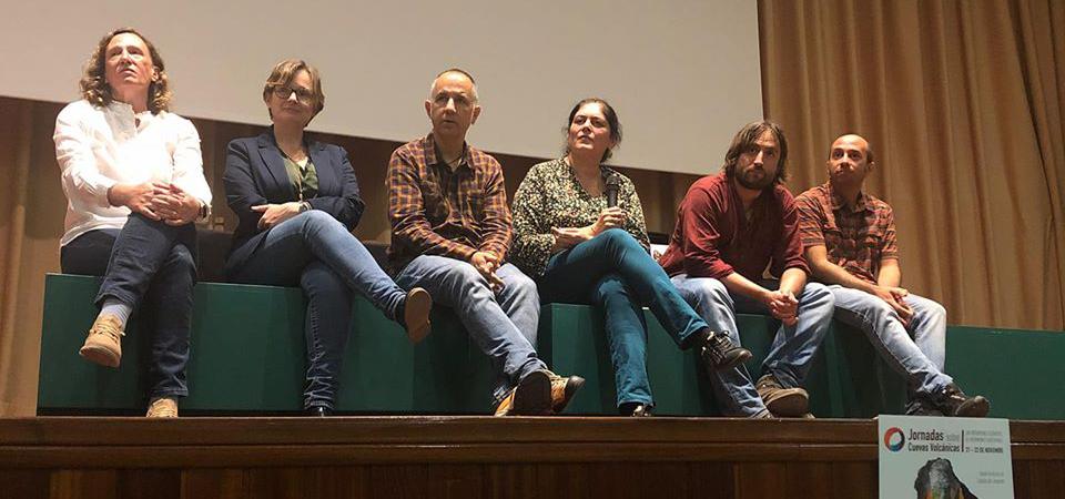 Cierre de las sesiones técnicas con la mesa redonda moderada por Elena Mateo, gerente de Geoparque de Lanzarote y archipiélago Chinijo
