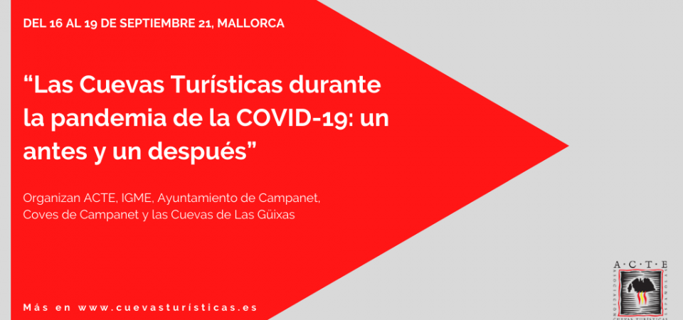 Inscripciones abiertas para  “Las Cuevas Turísticas durante la pandemia de la COVID-19: un antes y un después”