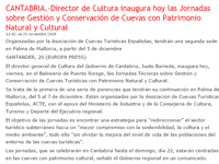 Jornadas de Acte sobre gestión de cuevas con patrimonio cultural